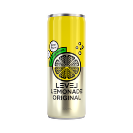 Level Lemonade Original Can 300ml - 12 Pack