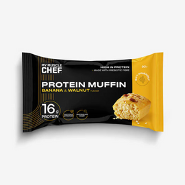 My Muscle Chef Protein Muffin 90g Banana & Walnut - 12 Pack