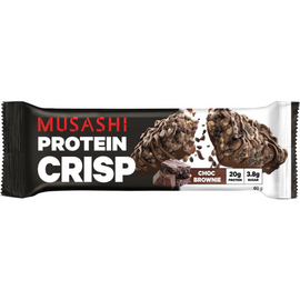 Musashi Protein Crisp Bar 60g Choc Brownie - 12 Pack