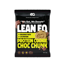 EQ Food The Lean Cookie 85g Choc Chunk - 12 pack