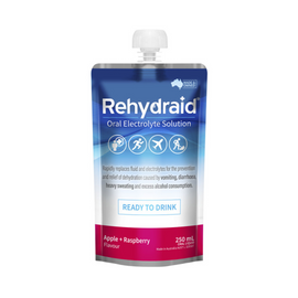 Rehydraid 250ml Doypack Apple Raspberry - 6 Pack