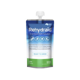 Rehydraid 250ml Doypack Lime - 6 Pack