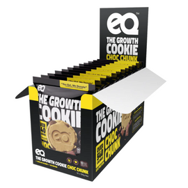 EQ Food The Growth Cookie 130g Choc Chunk - 12 Pack