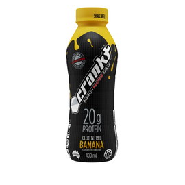 CRANKT 20g Premium Protein Shake 400ml Banana - 6 Pack