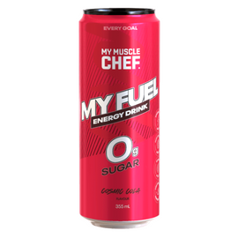 My Muscle Chef Energy Drink 355ml Cosmic Cola - 12 Pack