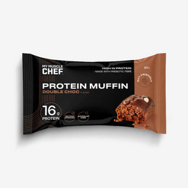 My Muscle Chef Protein Muffin 90g Double Choc - 12 Pack