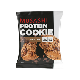 Musashi Protein Cookie 58g Choc Chip - 12 Pack