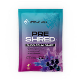 EMRALD LABS Pre Shred Sachet 8g Bubblegum Grape - 10 Pack
