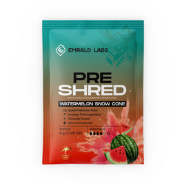 EMRALD LABS Pre Shred Sachet 8g Watermelon Snow Cone - 10 Pack