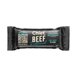 CHIEF Traditional Beef Protein Bar 40g - 12 Pack