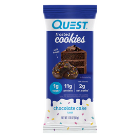 Quest Protein Frosted Cookies 50g Twin Pack Chocolate Cake - 8 Pack
