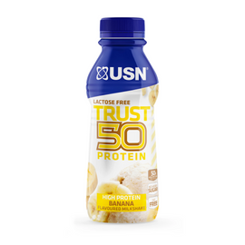 USN Trust 50 Protein Shake 500ml RTD Banana - 6 Pack