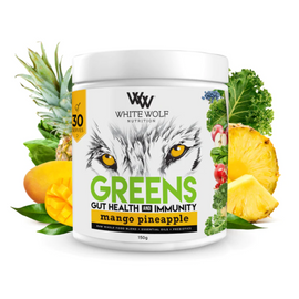 White Wolf Greens 30 Serves Mango Pineapple