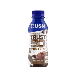 USN Trust 50 Protein Shake 500ml RTD Chocolate - 6 Pack