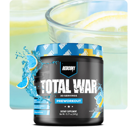 TOTAL WAR Pre Workout 30 Serves - Blue Lemonade