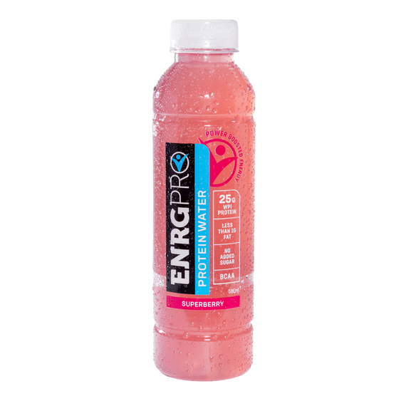 ENRG PRO Protein Water 500ml Superberry - 12 Pack