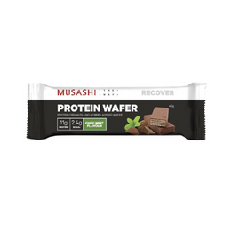 Musashi Wafer Bar - 40g - Chocolate Mint - 12 Pack
