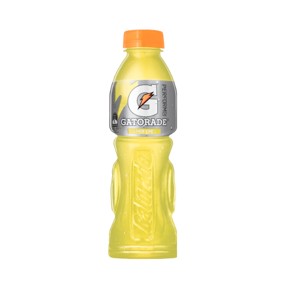 Gatorade - 600ml Lemon & Lime - Yellow - 12 Pack