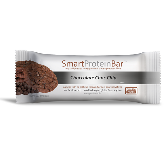 Smart Protein Bar 60g Chocolate Choc Chip - 12 Pack