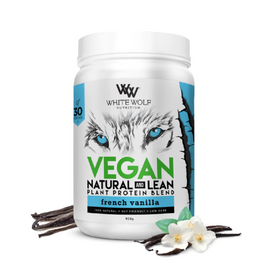 White Wolf Natural and Lean Protein 30 Serve French Vanilla
