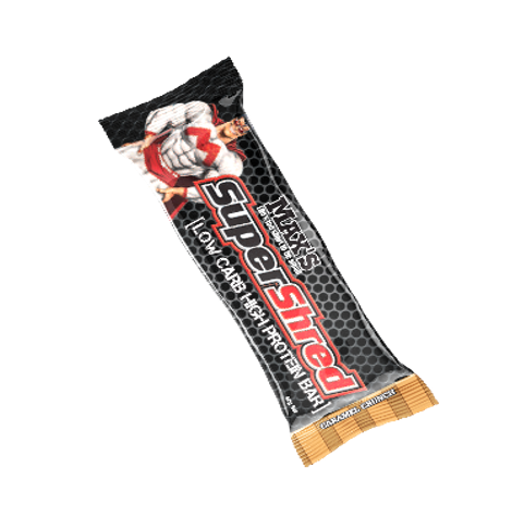 MAX'S Supershred Bar - Caramel Crunch - 60g - 12 Pack
