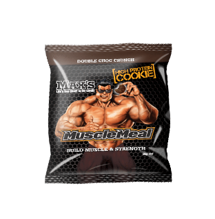 MAX'S Muscle Meal Cookie - 90g - Double Choc - 12 Pack