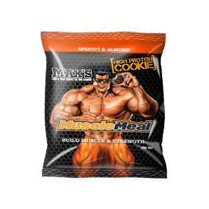 MAX'S Muscle Meal Cookie - 90g - Apricot & Almond - 12 Pack
