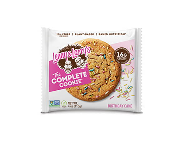 Lenny & Larrys Complete cookie - Birthday Cake - 12 Pack