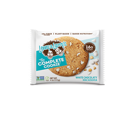 Lenny & Larrys Complete Cookie - White Choc Macadamia - 12 Pack