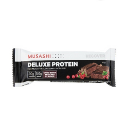 Musashi Deluxe Protein Bar - 60g - Jam Donut - 12 Pack