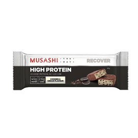 Musashi High Protein Bar - 90g - Cookies & Cream - 12 Pack
