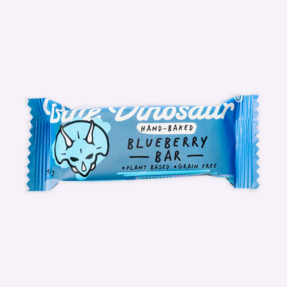 Blue Dinosaur Paleo Bar 45g Blueberry - 12 Pack