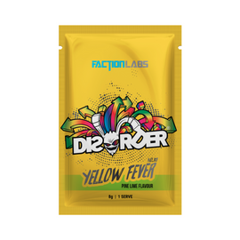 Faction Labs DISORDER Pre-Workout 8g Sachet Yellow Fever - 10 Pack