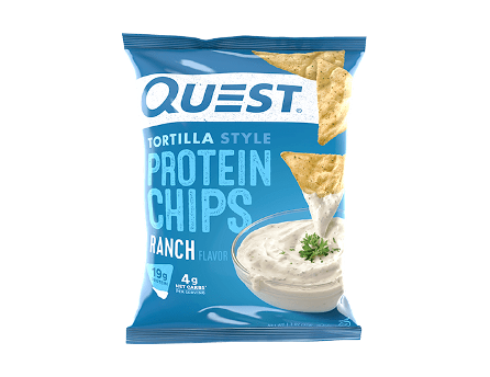 Quest Tortilla Protein Chips 32g - Ranch - 8 Pack