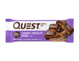 Quest Bars 60g - Caramel Choc Chunk - 12 Pack