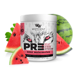 White Wolf Pre Workout PR3 240g Sour Watermelon